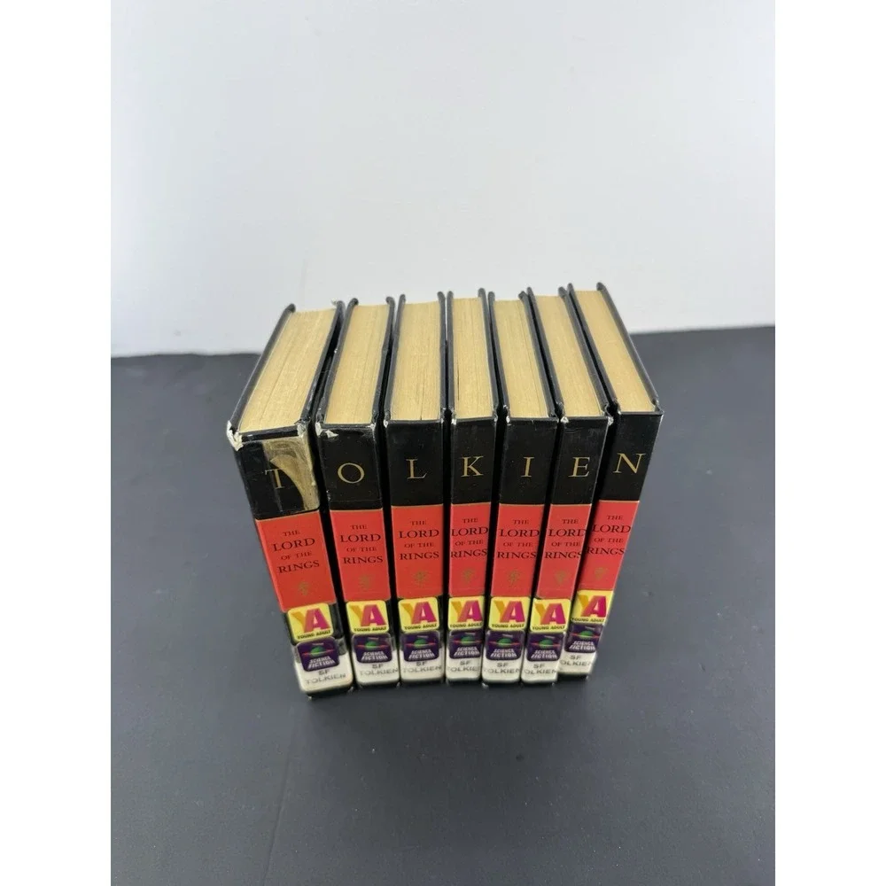 Lord Of The Rings Millennium Edition Hardcover Seven Books No Box